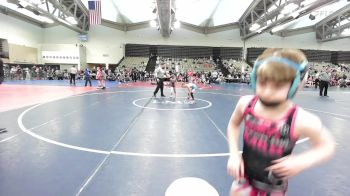 53 lbs Rr Rnd 5 - Maeve Fernald, Smittys Barn vs Haden Hobart-Magrys, Centurion Wrestling