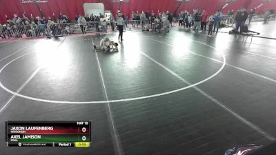 53-54 B Round 1 - Jaxon Laufenberg, Wisconsin vs Axel Jamison, Iowa