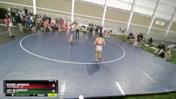 140 lbs Round 3 (4 Team) - Lily Blakesley, Utah Red vs Ryder Armenta, Team Arizona