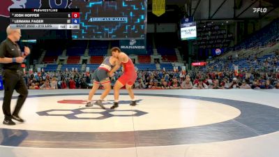 215 lbs Semis - Josh Hoffer, IL vs Leimana Fager, UT