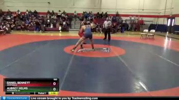 160 lbs Round 1 - Daniel Bennett, Huntsville vs Aubrey Helms, Homewood HS