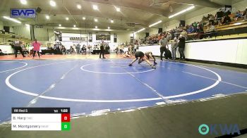 112 lbs Rr Rnd 5 - Brighton Harp, Tahlequah Wrestling Club vs Maverick Montgomery, Skiatook Youth Wrestling
