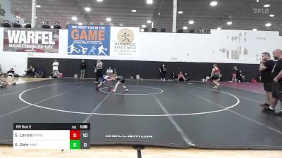 57 lbs Rr Rnd 2 - Sam Levine, Steel Valley Renegades vs Kendyl Gehr, Mosers Mat Club