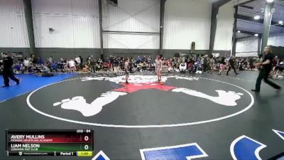 84 lbs Cons. Round 2 - Liam Nelson, Lebanon Mat Club vs Avery Mullins, Pioneer Grappling Academy