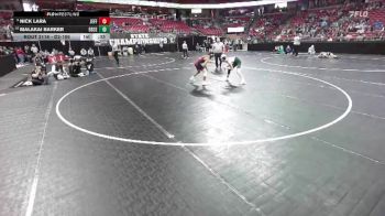 D2-106 lbs Cons. Round 1 - Malakai Barker, Osceola vs Nick Lara, Jefferson