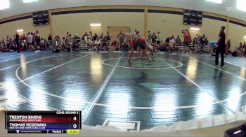 138 lbs Cons. Round 2 - Trenton Bivens, Club Madison Wrestling vs Thomas McGowan, One On One Wrestling Club