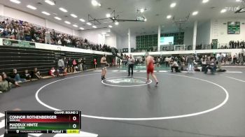 150 lbs Champ. Round 2 - Maddux Hintz, Green River vs Connor Rothenberger, Rawlins