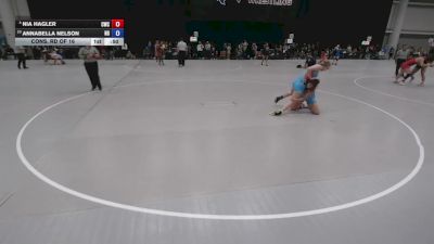 135 lbs Cons. Rd Of 16 - Nia Hagler, Champions Wrestling Club vs Annabella Nelson, N8