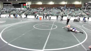 74 lbs Quarterfinal - Wyatt Jordan, Ravage WC vs Alexander Hall, Roseburg Mat Club