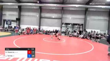 51 kg Quarterfinal - Slade Meserve, USAW Maine vs Jason Torres, Malvern Prep