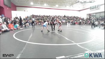 58 lbs Quarterfinal - Huxley Hiner, Pawnee Wrestling Club vs Creed Long, Powerhouse Gold