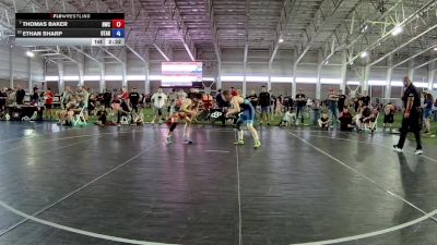 132 lbs Champ. Round 3 - Thomas Baker, Husky Wrestling Club vs Ethan Sharp, Utah