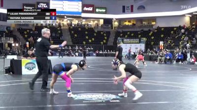 103 lbs Cons. Round 2 - Lilian Prendergast, Mount Olive vs Rayana Sahagun, Grand Valley State
