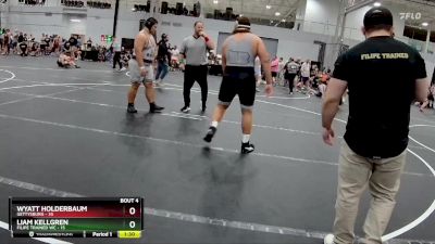 285 lbs Placement (4 Team) - Wyatt Holderbaum, Gettysburg vs Liam Kellgren, Filipe Trained WC