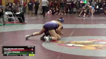 131 lbs Quarterfinal - Victoria Morosini, Durango vs Hi`ilani Malano-Dando, Desert Oasis