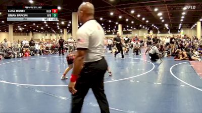 150 lbs Semis & 5th Wb (32 Team) - Luka Jensen, Guerilla WC vs Brian Papcun, Morris Fitness Dynasty