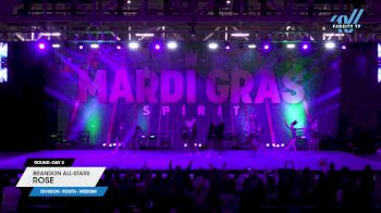 Brandon All-Stars - Rose [2025 L3 Youth - Medium Day 2] 2025 Mardi Gras Grand Nationals