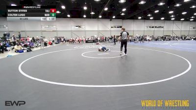 60 lbs Rr Rnd 2 - Sutton Stites, Tulsa Elite 12U 2 vs Colten Lugo, Warrior Up 12U