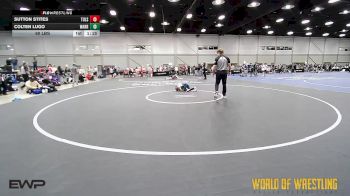 60 lbs Rr Rnd 2 - Sutton Stites, Tulsa Elite 12U 2 vs Colten Lugo, Warrior Up 12U