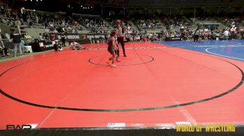 60 lbs Round Of 16 - Madison Vigil, Black Fox Wrestling Academy vs Reece Lizak, Texas Select Wrestling