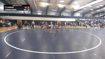 149 lbs 7th Place Match - Ty Stewart, Springfield College vs Eoghan Ohara, Muhlenberg