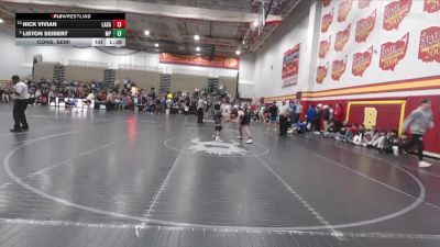 138 lbs Cons. Semi - Nick Vivian, Cincinnati LaSalle vs Liston Seibert, Massillon Perry