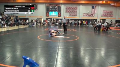 N-16 lbs Semifinal - Andrew Smith, Mission Athletics vs Gavin Suchman, Moen Wrestling Academy