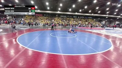 285 lbs Cons. Round 2 - Trygg Joki, Beulah Wrestling vs Brady Ritz, Sheridan Wrestling Club