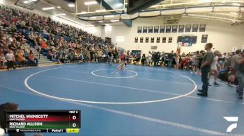 145 lbs Champ. Round 1 - Mitchel Wainscott, Unattached vs Richard Allison, Unattached