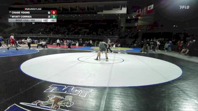 150 lbs Cons. Round 4 - Wyatt Corriea, Liberty Ranch vs Chase Young, Del Oro