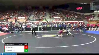 120 lbs Champ. Round 1 - Colton Miller, Andale vs Beau Harris, Girard
