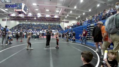 49 lbs Consi Of 8 #1 - Krue Goodin, Cowboy Wrestling vs Ayden Taylor, Clinton Youth Wrestling