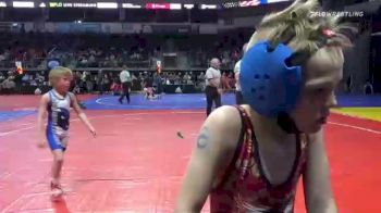 56 lbs Quarterfinal - Alijah Weimer, East Kansas Eagles vs Ryitt Schell, Terminator Wrestling Academy