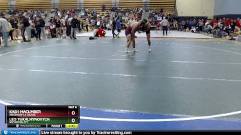 174 lbs Champ. Round 2 - Leo Tukhlnynovych, Rochester-CTC vs Kash Macumber, Wisconsin-La Crosse