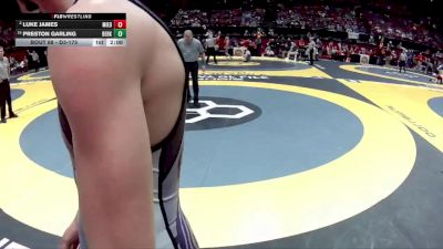 D3-175 lbs Champ. Round 1 - Preston Garling, Berkshire vs Luke James, Mil. Edison