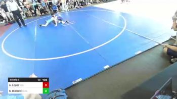 66 lbs Rr Rnd 1 - Aaron Lopez, Red Wave Wrestling vs Skyler Bialecki, Granite WC