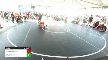 165 lbs Consi Of 32 #2 - Braden Sherman, Chaparral HS vs Jacob Crimmel, Bvhs