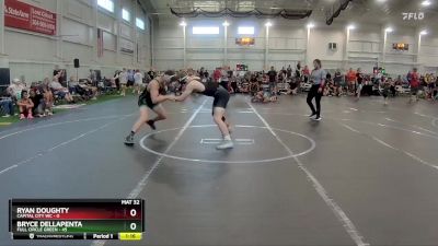 157 lbs Round 4 (6 Team) - Bryce DellaPenta, Full Circle Green vs Ryan Doughty, Capital City WC