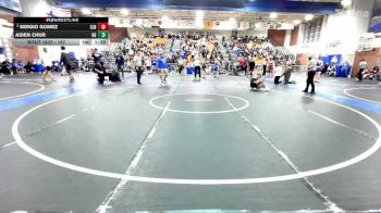 157 lbs 1st Place Match - Aiden Chur, Granite Hills vs Sergio Gomez, St John Bosco