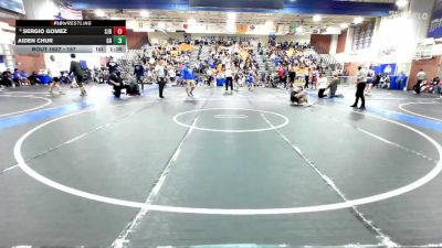 157 lbs 1st Place Match - Aiden Chur, Granite Hills vs Sergio Gomez, St John Bosco