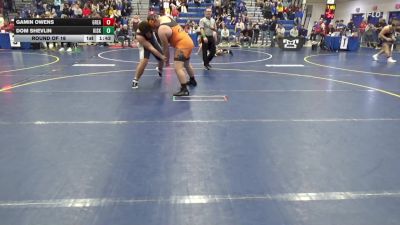 285 lbs Round Of 16 - Gamin Owens, Greater Latrobe vs Dom Shevlin, Kiski Area