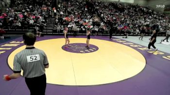 4A 120 lbs Quarterfinal - Brielle Holman, Murray vs Akira Casack, Highland