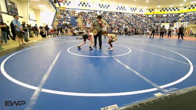 85 lbs Quarterfinal - Jayden Ortiz, Coweta Tiger Wrestling vs Hayden Williams, Locust Grove Youth Wrestling