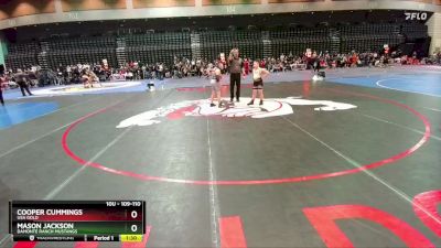 109-110 lbs Round 2 - Mason Jackson, Damonte Ranch Mustangs vs Cooper Cummings, USA Gold