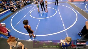 49 lbs Consi Of 8 #2 - Saylor Greer, Lions Wrestling Academy vs Creed Williams, Choctaw Ironman Youth Wrestling