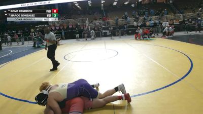 215 2A Cons. Round 3 - Marco Gonzalez, Winter Springs vs Rome Kendrick, Ft Walton Beach H S