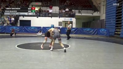 125 lbs Quarterfinal - Cole Blalock, Huntingdon vs Brett Birchman, Wartburg
