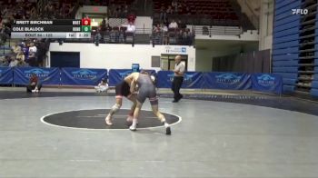 125 lbs Quarterfinal - Cole Blalock, Huntingdon vs Brett Birchman, Wartburg