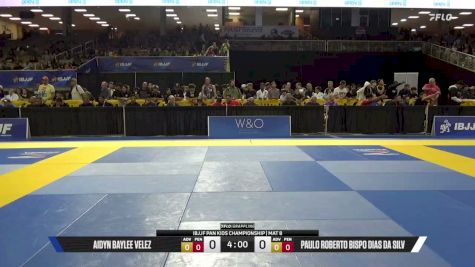 Aidyn Baylee Velez vs Paulo Roberto Bispo Dias Da Silv 2026 Pan Kids Jiu-Jitsu IBJJF Championship