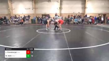 285 lbs Prelims - Jake Stoneberger, Newman-Wichita vs Mason Watt, Chadron State